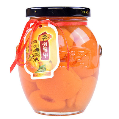 林家铺子糖水杏罐头 轻享即食，多场景美食伴侣